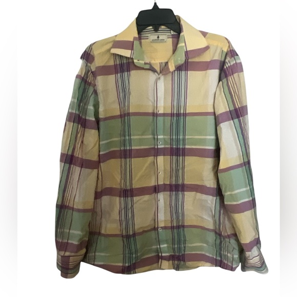 Men’s Southern Pines Pastel Button Down Shirt - Picture 1 of 4
